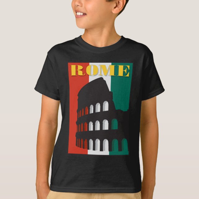 T-shirt Rome Colosseum (Devant)