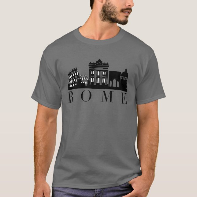 T-shirt Rome funny (Devant)