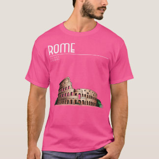 T-shirt Rome Italia Colosseum