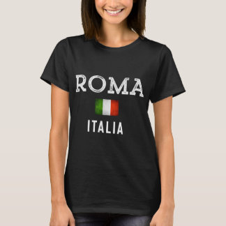 T-shirt Rome Italie Chemise Roma Italia Souvenir Vintage
