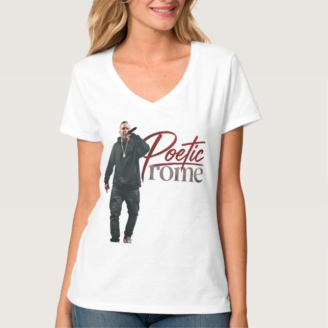 T-shirt Rome poétique (Devant)