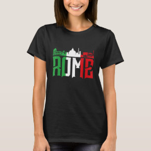 T-shirt Rome Skyline Italie pour tous les Italiens