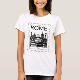 T-shirt Rome Souvenir Italie Postage Timbre