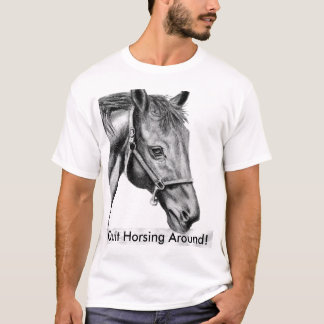 T-shirt Romeo, a stoppé Horsing autour !