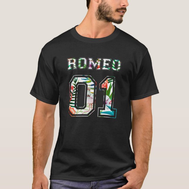 T-shirt Romeo et Juliet Couple (Devant)
