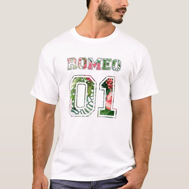 T-shirt Romeo et Juliet Couple (Devant)