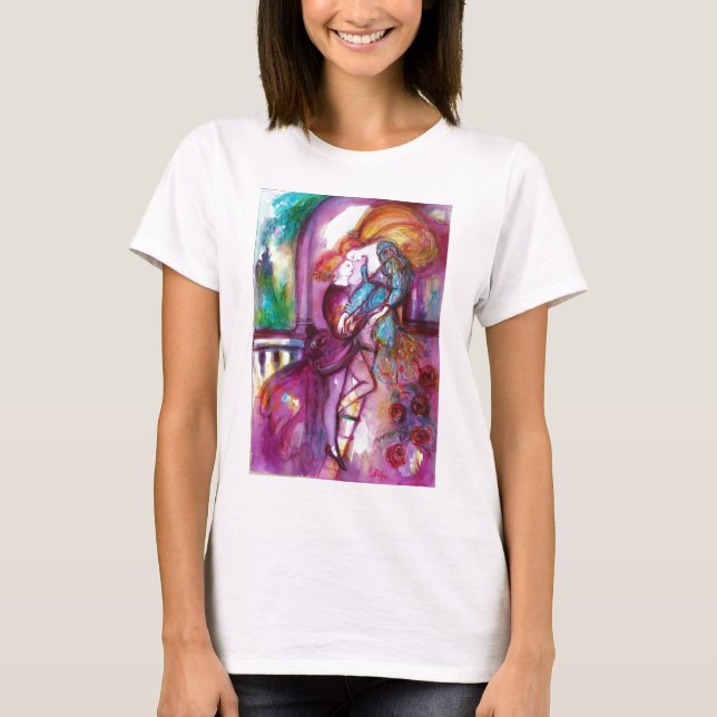T-shirt ROMEO ET JULIET Romantique Saint Valentin (Devant)
