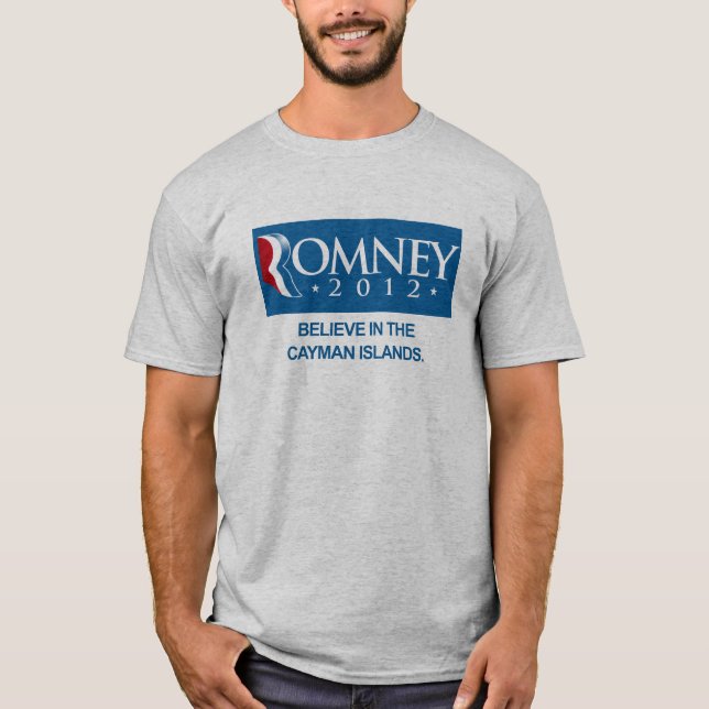 T-SHIRT ROMNEY CROIENT EN AUX ÎLES CAÏMAN .PNG (Devant)