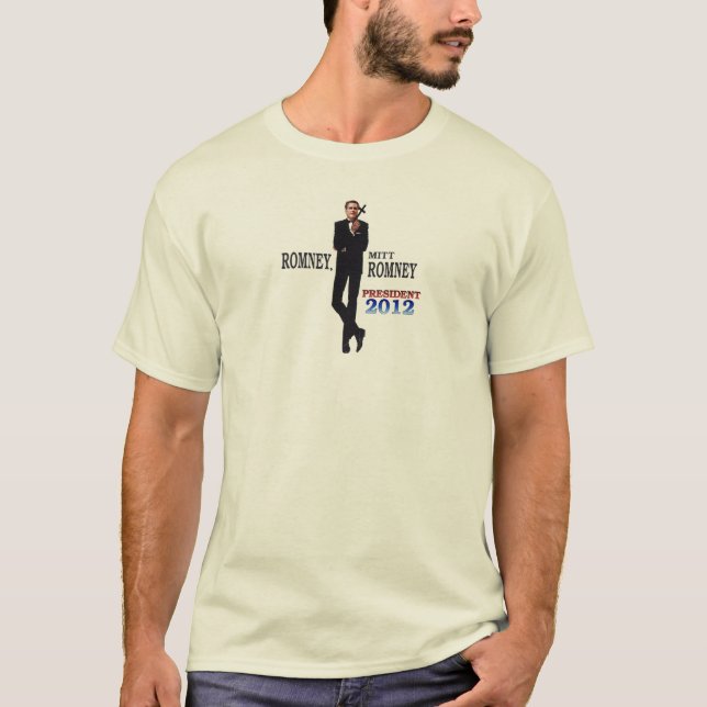 T-shirt Romney, Mitt Romney 2012 (Devant)