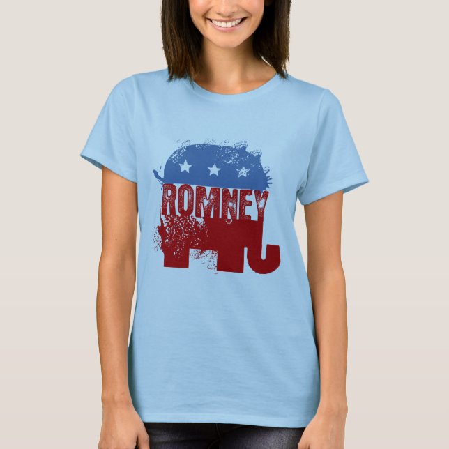 T-shirt ROMNEY républicain (Devant)