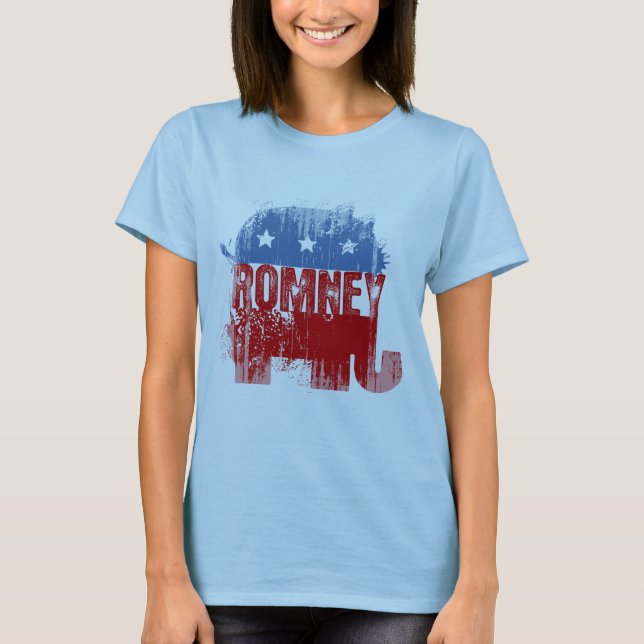 T-shirt ROMNEY républicain (Devant)