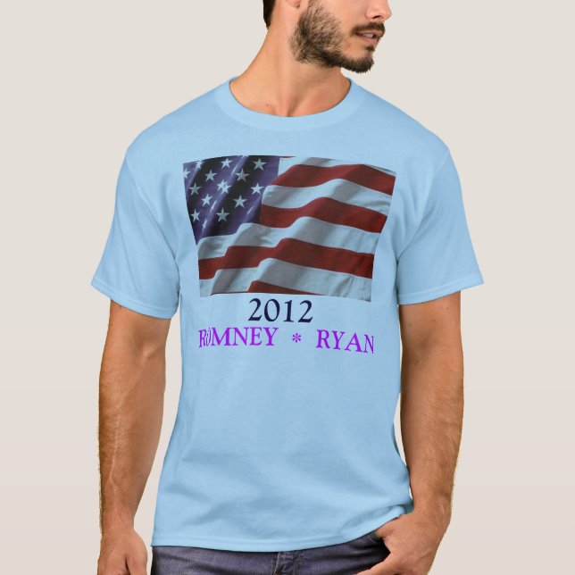 T-SHIRT ROMNEY RYAN 2012 (Devant)