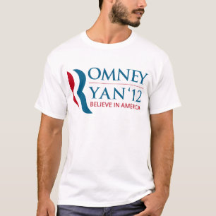 T-shirt Romney / Ryan 2012 pour le président et vice-prési
