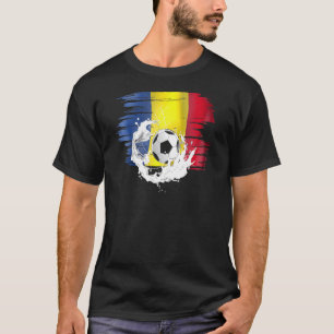 T-shirt Romnia Fotbal Roumanie Football