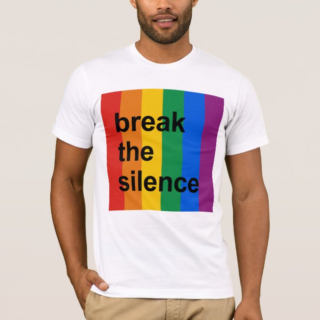 T-shirt rompez le silence (Devant)