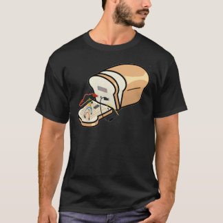 T-shirt Rompre le mauvais jeton de pizza