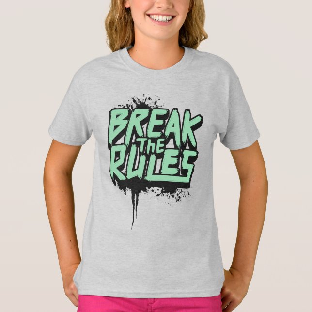 T-shirt Rompre les règles (Devant)