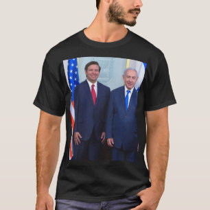T-shirt Ron DeSantis et Benyamin Netanyahu