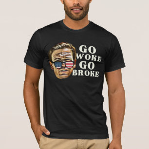 T-shirt Ron DeSantis Go Woke Go Broke