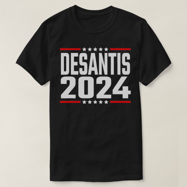 T-shirt Ron Desantis pour le président 2024 Desantis Campa (Design devant)