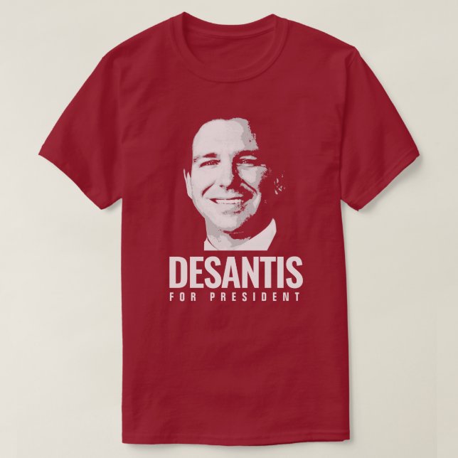 T-shirt Ron Desantis, président (Design devant)