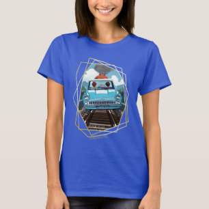 T-shirt Ron & HARRY POTTER™ en voiture volante pour Poudla
