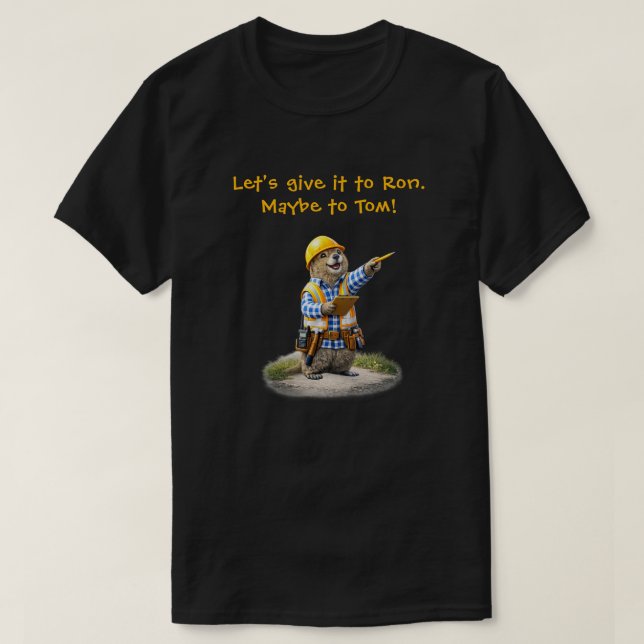 T-shirt "Ron ou Tom" (Design devant)