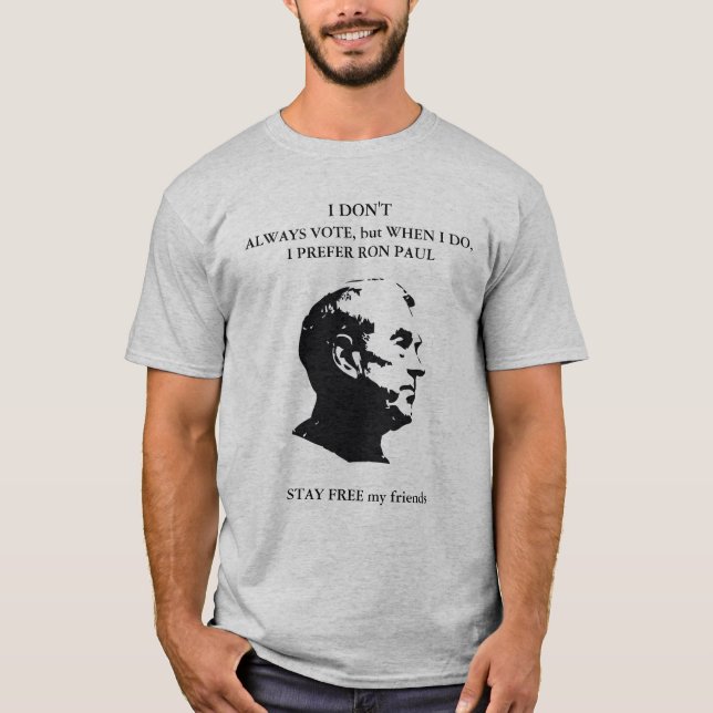 T-shirt Ron Paul (Devant)