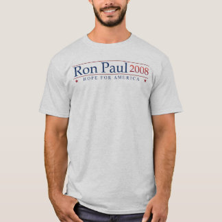 T-shirt Ron Paul 2008 révolutions (de gris)