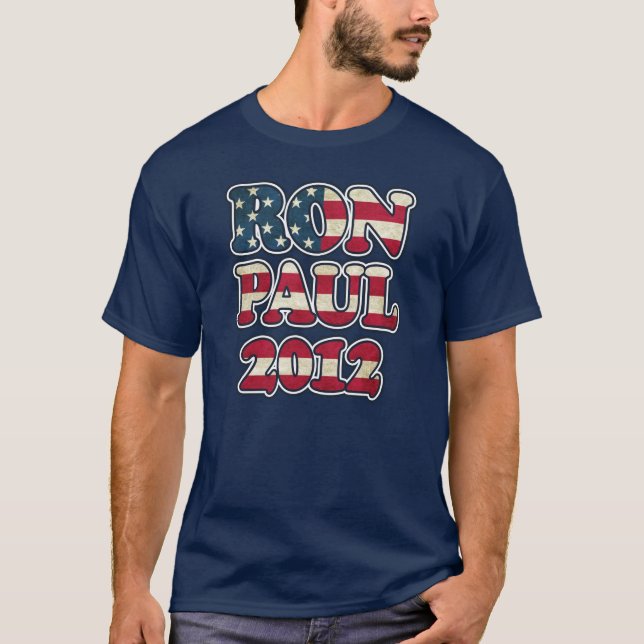 T-shirt Ron Paul 2012 (Devant)
