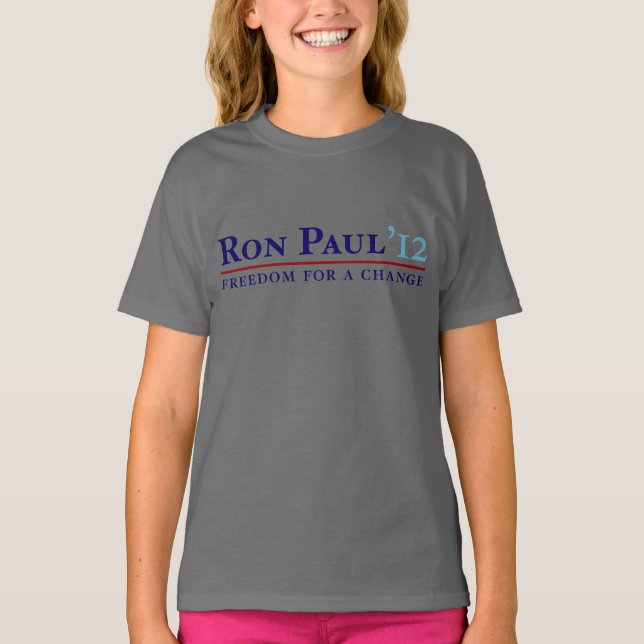 T-shirt Ron Paul 2012 Chemise (Devant)