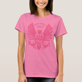 T-shirt Ron Paul 2012 Eagle rose