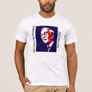 T-shirt Ron Paul est mon président