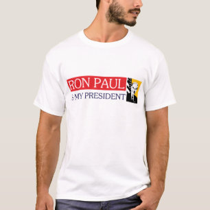 T-shirt Ron Paul est mon président