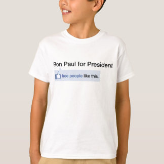 T-shirt Ron Paul Freedom Est Une Chemise Populaire
