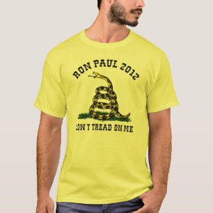 T-shirt Ron Paul ne marchent pas sur moi