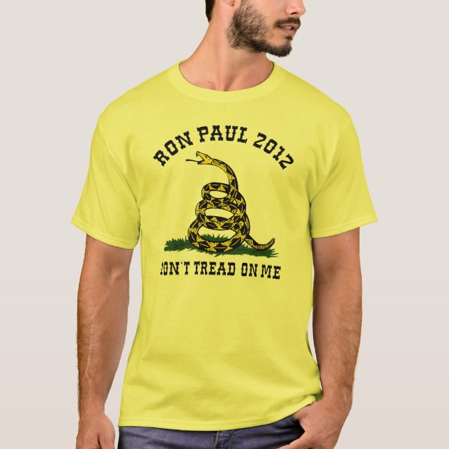 T-shirt Ron Paul ne marchent pas sur moi (Devant)