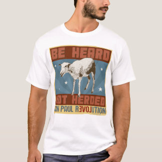 T-shirt Ron Paul "soit" chemise non vécue en troupe