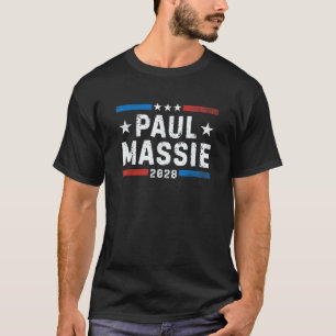 T-shirt Ron Paul Thomas Massie pour Président 2028