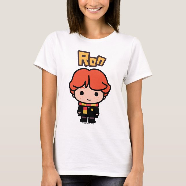T-shirt Ron Weasley, personnage de dessin animé (Devant)