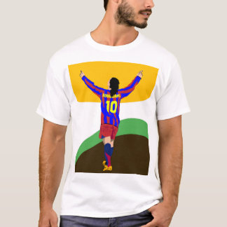 T-shirt Ronaldinho wpap art pop