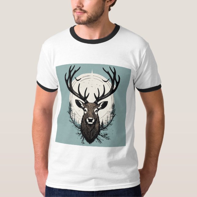 T-Shirt rond pour hommes Imprimer stylish (Devant)