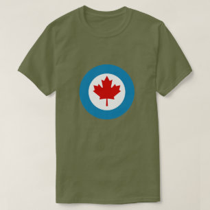 T-shirt Rondeau de corps d'aviation canadien royal