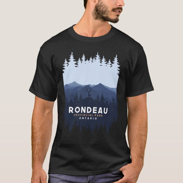 T-shirt Rondeau Provincial Park Ontario Canada Mountain An (Devant)