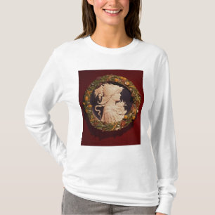 T-shirt Rondeau soutenant un portrait de profil