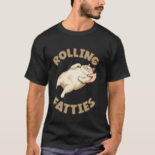 T-shirt Rondouillards Drôles de Chats Propriétaire de Chat
