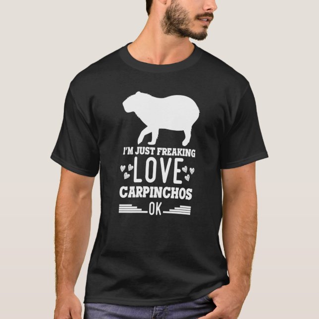 T-shirt Rongeur géant Capybara pour carpinchos 22 (Devant)
