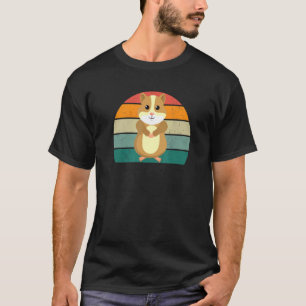 T-shirt Rongeurs Hamster Rat Souris Écureuil Cage Hutch Ra