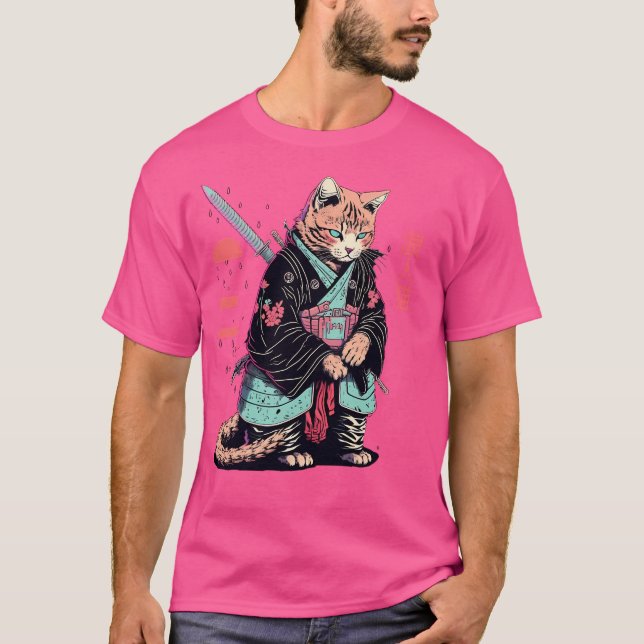 T-shirt Ronin Chat 2 (Devant)