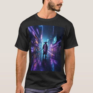 T-shirt Ronin da Lâmina Neon
